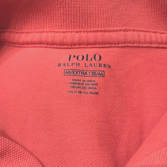NWOT Ralph Lauren Girls Sunrise Polo Shirt - Picture 4 of 5